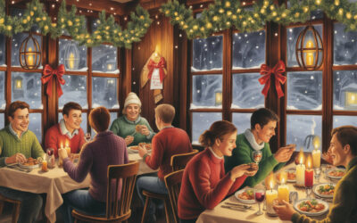 Weihnachtsessen im Restaurant Farnsburg, Liestal